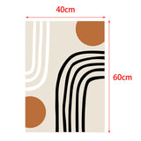 Maxbell Canvas Prints Wall Picture Accessories Geometric for Kitchen Home Decor D (No Frame)