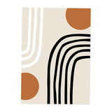 Maxbell Canvas Prints Wall Picture Accessories Geometric for Kitchen Home Decor D (No Frame)