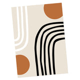 Maxbell Canvas Prints Wall Picture Accessories Geometric for Kitchen Home Decor D (No Frame)