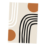 Maxbell Canvas Prints Wall Picture Accessories Geometric for Kitchen Home Decor D (No Frame)