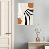 Maxbell Canvas Prints Wall Picture Accessories Geometric for Kitchen Home Decor D (No Frame)