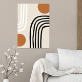 Maxbell Canvas Prints Wall Picture Accessories Geometric for Kitchen Home Decor D (No Frame)