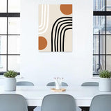 Maxbell Canvas Prints Wall Picture Accessories Geometric for Kitchen Home Decor D (No Frame)