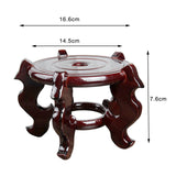 Maxbell Flowerpot Stand Base Home Decoration Shelf Fishbowl Bracket for Lawn Garden S