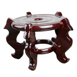 Maxbell Flowerpot Stand Base Home Decoration Shelf Fishbowl Bracket for Lawn Garden M