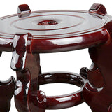 Maxbell Flowerpot Stand Base Home Decoration Shelf Fishbowl Bracket for Lawn Garden L