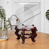 Maxbell Flowerpot Stand Base Home Decoration Shelf Fishbowl Bracket for Lawn Garden L