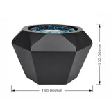 Maxbell Tabletop Fireplace Indoor Fire Pit Centerpiece Home Party Outdoor Garden Black