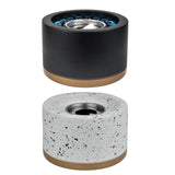 Maxbell Tabletop Alcohol Fireplace Household Decorative Smokeless Personal for Home White