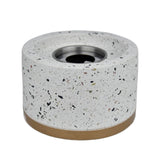 Maxbell Tabletop Alcohol Fireplace Household Decorative Smokeless Personal for Home White