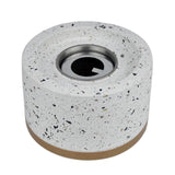 Maxbell Tabletop Alcohol Fireplace Household Decorative Smokeless Personal for Home White