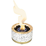 Maxbell Tabletop Alcohol Fireplace Household Decorative Smokeless Personal for Home White