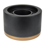 Maxbell Tabletop Alcohol Fireplace Household Decorative Smokeless Personal for Home Black