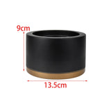 Maxbell Tabletop Alcohol Fireplace Household Decorative Smokeless Personal for Home Black