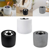 Maxbell Alcohol Smoke Tabletop Fireplace Indoor Outdoor white