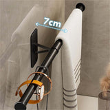 Maxbell Towel Rack Accessories Hanger Hotel Door Hanging Kitchen Bath Wall Mount 35cm