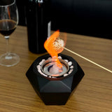 Maxbell Tabletop Fire Pit Fireplace Creative Fire Bowl for Balcony Party Festivals