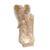 Maxbell Jesus Birth Figurine Art Craft Sculptu for Cabinet Birthday Gift Home Decor