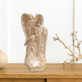 Maxbell Jesus Birth Figurine Art Craft Sculptu for Cabinet Birthday Gift Home Decor