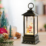 Maxbell Christmas Lantern Music Box Kids Gift Decoration with Light Birthday Gift Santa Claus