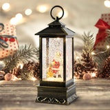 Maxbell Christmas Lantern Music Box Kids Gift Decoration with Light Birthday Gift Santa Claus