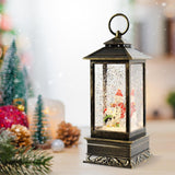 Maxbell Christmas Lantern Music Box Kids Gift Decoration with Light Birthday Gift Snowman