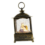 Maxbell Glittering Christmas Music Box Lantern Rotating for Indoor Home Decoration Jesus