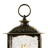 Maxbell Glittering Christmas Music Box Lantern Rotating for Indoor Home Decoration Jesus