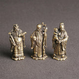 Maxbell Fu Lu Shou Statue Fuk Luk Sau Figurine Lucky Immortals Ornaments for Hotel