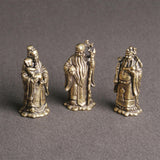 Maxbell Fu Lu Shou Statue Fuk Luk Sau Figurine Lucky Immortals Ornaments for Hotel