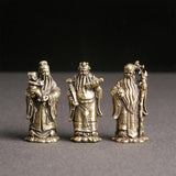 Maxbell Fu Lu Shou Statue Fuk Luk Sau Figurine Lucky Immortals Ornaments for Hotel