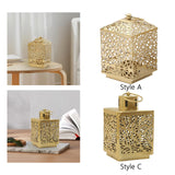 Maxbell European Style Tealight Candle Holder Candle Lantern for Home Garden Decor StyleA