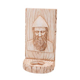 Maxbell Tealight Candle Holder Carved Figurine Decors for Weddings Countertop Office