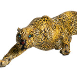 Maxbell Tabletop Cheetah Statue Decoration for Bedroom Housewarming Gift Cabinet