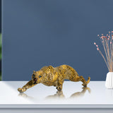 Maxbell Tabletop Cheetah Statue Decoration for Bedroom Housewarming Gift Cabinet