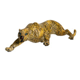 Maxbell Tabletop Cheetah Statue Decoration for Bedroom Housewarming Gift Cabinet