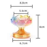 Maxbell Exquisite Tealight Votive Candle Holder Candle Cup Bedroom Home Decor Colorful