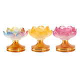 Maxbell Exquisite Tealight Votive Candle Holder Candle Cup Bedroom Home Decor Colorful