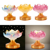 Maxbell Exquisite Tealight Votive Candle Holder Candle Cup Bedroom Home Decor Colorful