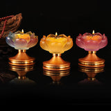 Maxbell Exquisite Tealight Votive Candle Holder Candle Cup Bedroom Home Decor Colorful
