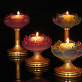 Maxbell Exquisite Tealight Votive Candle Holder Candle Cup Bedroom Home Decor Colorful