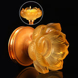 Maxbell Exquisite Tealight Votive Candle Holder Candle Cup Bedroom Home Decor Yellow