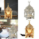 Maxbell Arabian Incense Diffuser Home Decor Metal for Office desktop Aureate