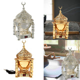 Maxbell Arabian Incense Diffuser Home Decor Metal for Office desktop Aureate