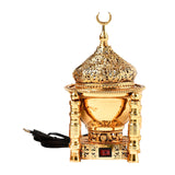 Maxbell Arabian Incense Diffuser Home Decor Metal for Office desktop Aureate
