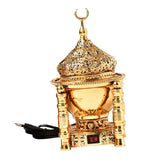 Maxbell Arabian Incense Diffuser Home Decor Metal for Office desktop Aureate