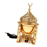 Maxbell Arabian Incense Diffuser Home Decor Metal for Office desktop Aureate