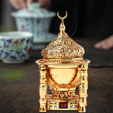Maxbell Arabian Incense Diffuser Home Decor Metal for Office desktop Aureate