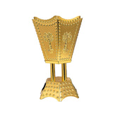 Maxbell Electric Incense Burner Aromatic Metal Incense Censer for Office Desktop Aureate
