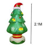 Maxbell Inflatable Christmas Tree LED Lighted Xmas Tree for Holiday Party Supplies